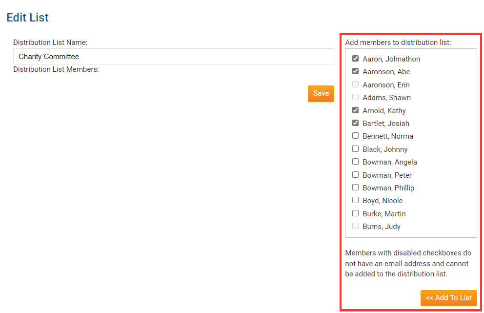 How do I create a Custom Distribution List? Knowledgebase / Club Help